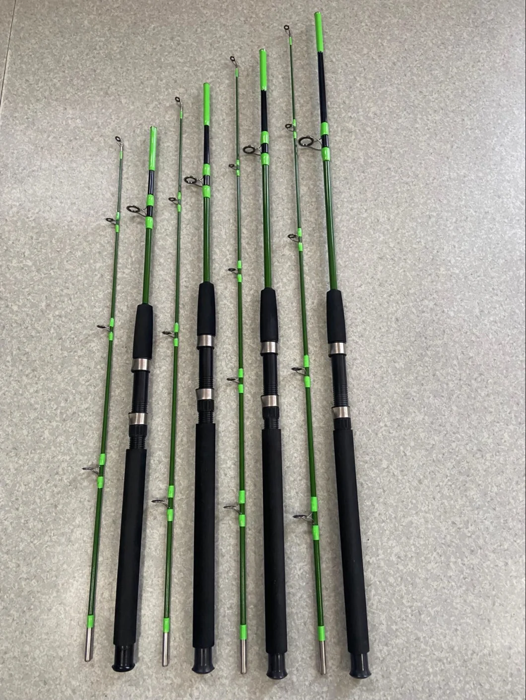 Solid Material, Strong, Heavy Available, High Quality Fiberglass Rod, Fishing Rod, Spinning Rod, 2PC Rods