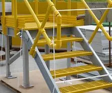 Handrail/FRP Fiberglass Handrail Fittings/Railing System