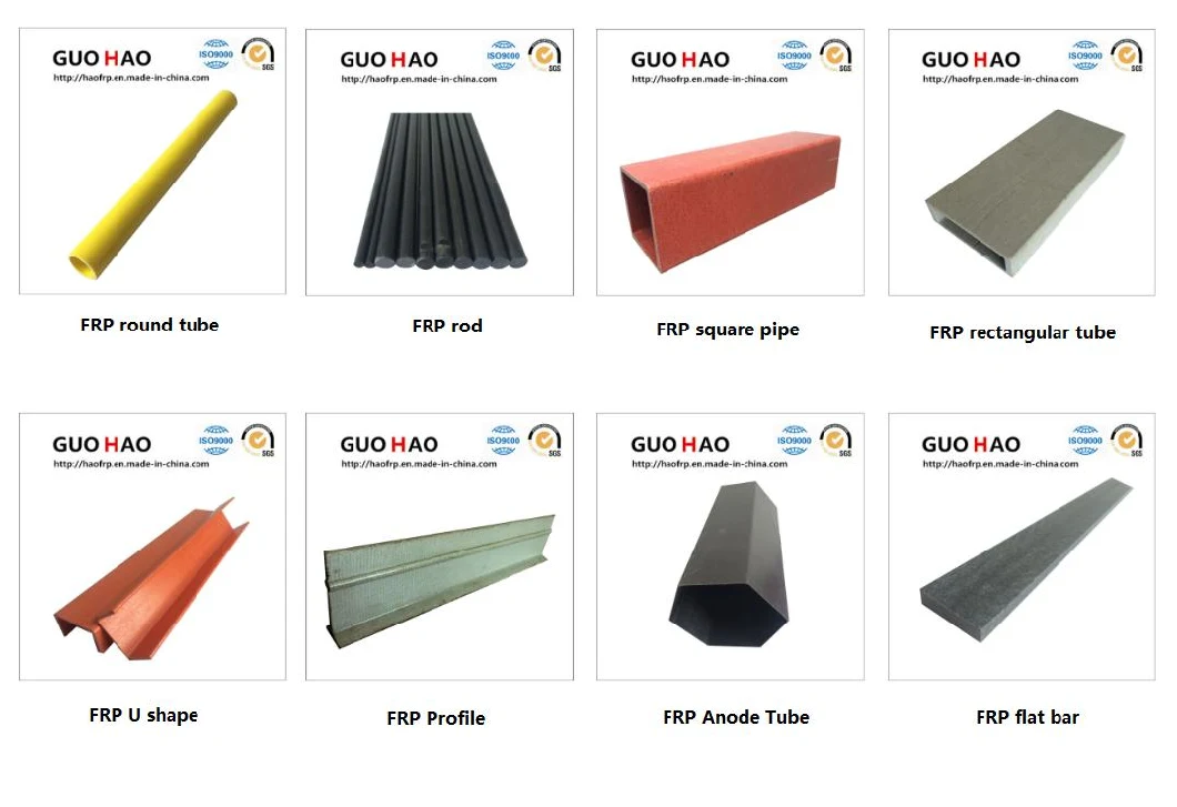 Chemicals Product Fiber Glass FRP/GRP Flat Bar for Household (GH G003)