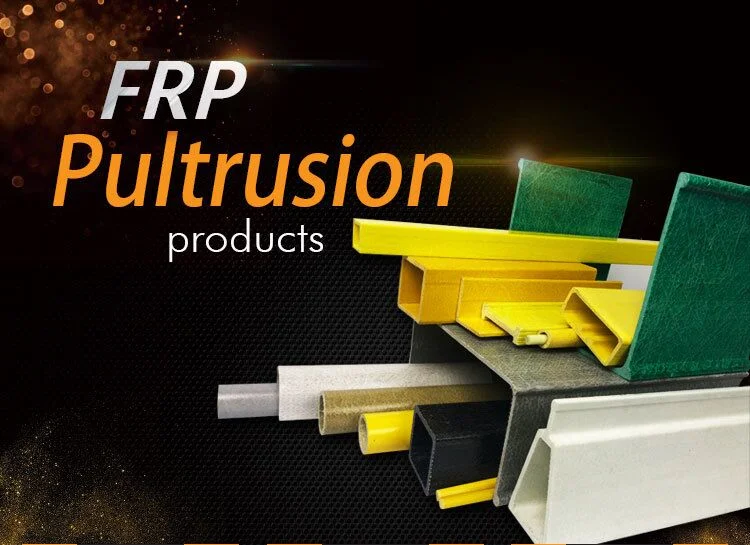 Profile FRP FRP Profile Colorful Fiberglass Pultruded Channel Profile FRP C Channel