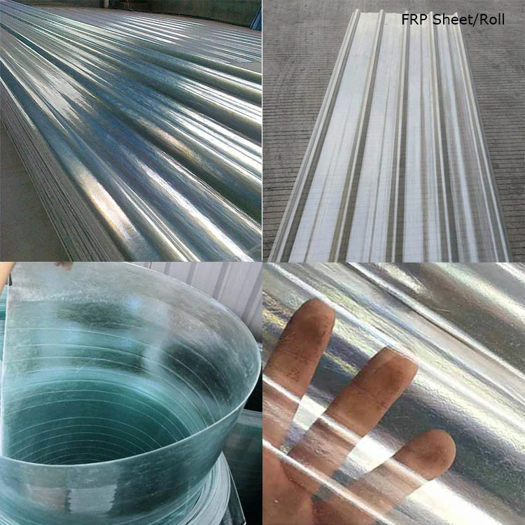 Fibreglass Corrugated Skylight Lighting FRP Sheet